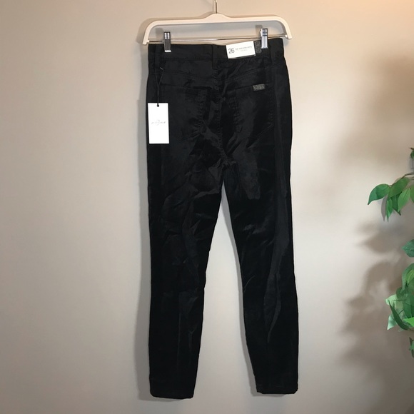 7 FAM High Rise Super Skinny Velvet Jeans size 26 - Picture 7 of 12